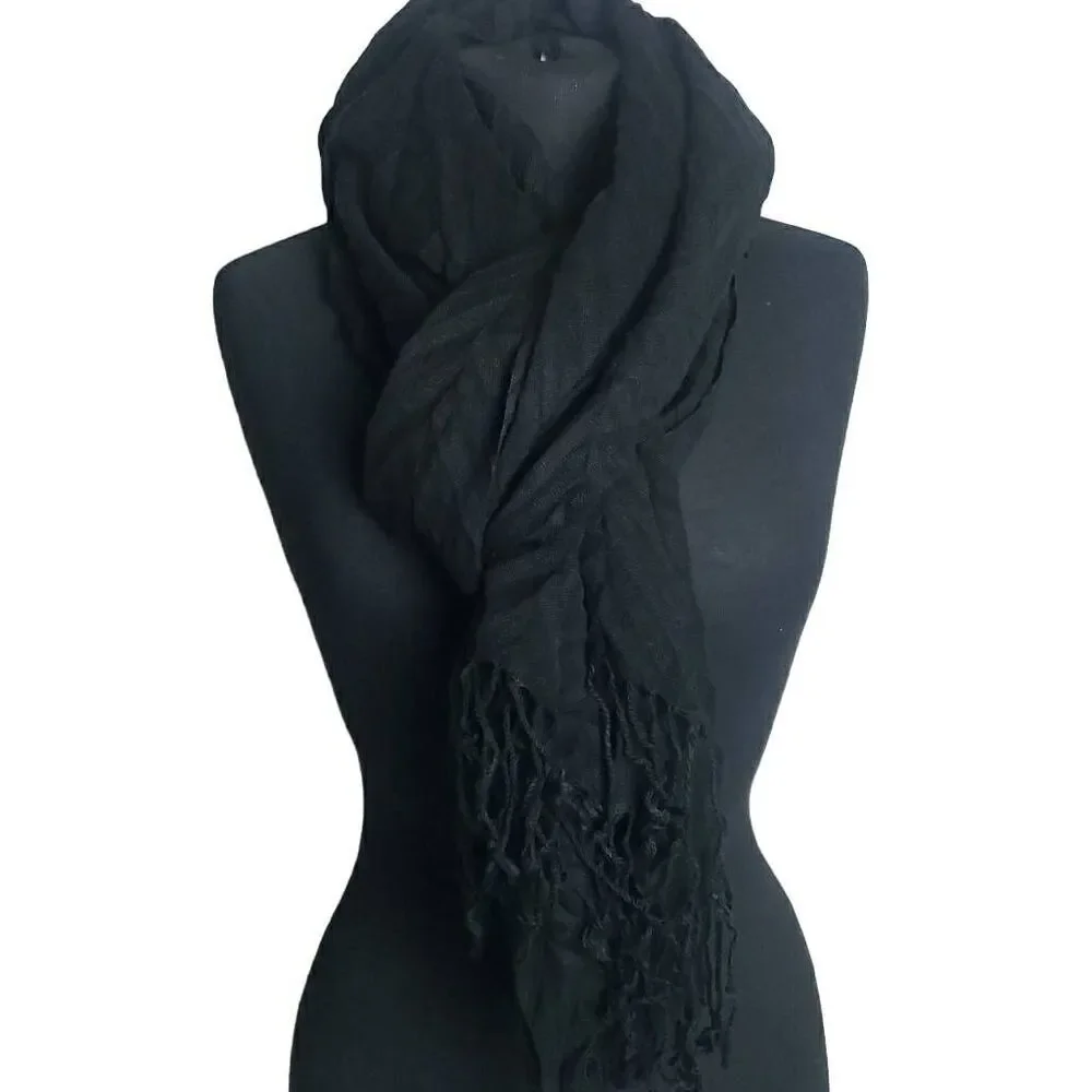 Liz Claiborne Black Scarf